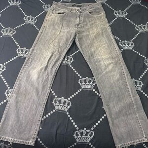 Calvin Klein Jeans Men's Gray Straight Fit